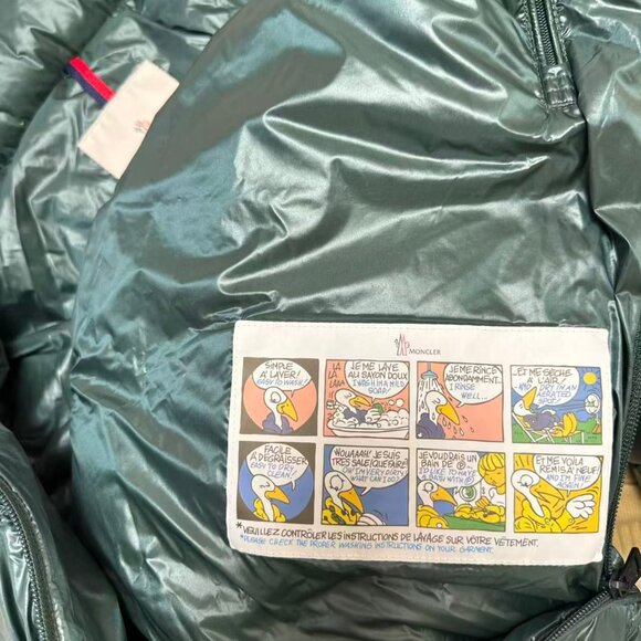 Moncler Green Archivio Landre Down Jacket - Picture 12 of 12